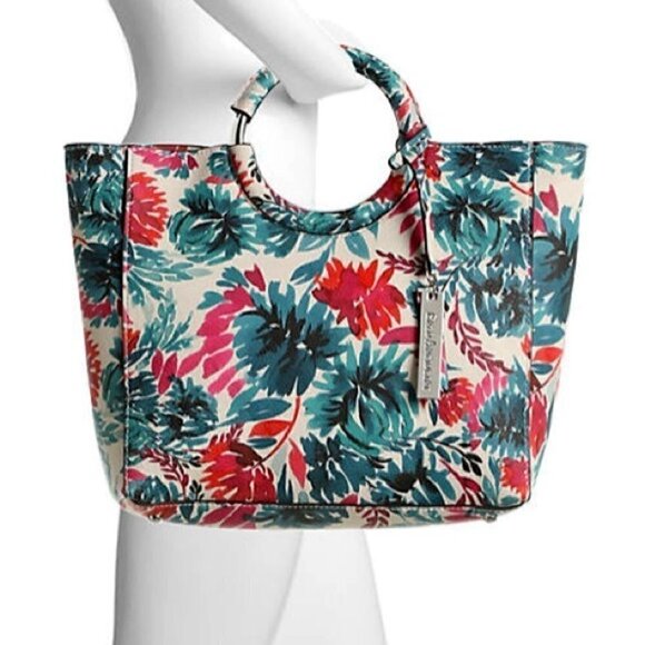 Enzo Angiolini Lanx Sachel floral bag - Picture 1 of 1